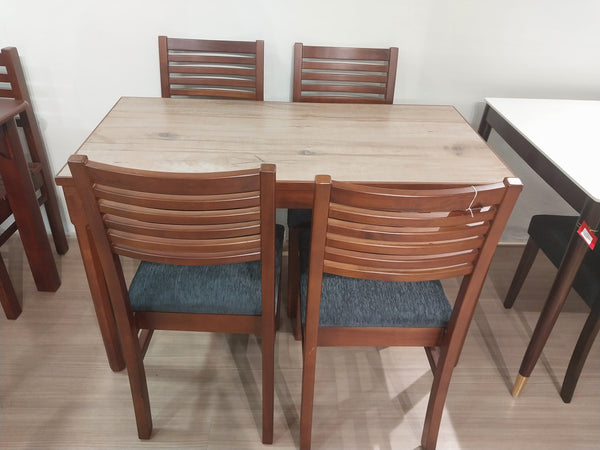 Groove 1+4 Dining set -GFRS