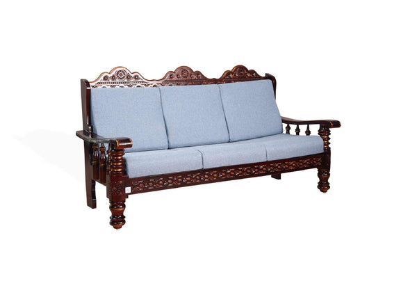 Podi wooden 3 seater sofa